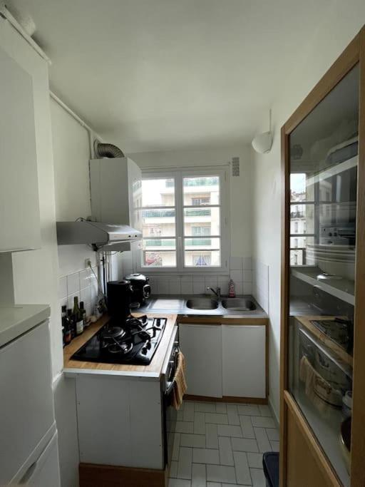 Appartment Charming Tour Eiffel Paris Luaran gambar